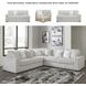 Stupendous Alloy 3 Piece Sectional