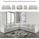 Stupendous Alloy 5 Piece Sectional