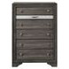 Naima Gray 6 Drawer Chest