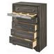 Naima Gray 6 Drawer Chest