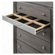 Naima Gray 6 Drawer Chest