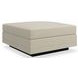 Fusion Beige Upholstered Rectangular Ottoman