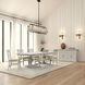 Hampton White 96" Extendable Rectangular Dining Table