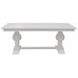 Hampton White 96" Extendable Rectangular Dining Table