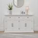 Hampton White 4 Doors Sideboard