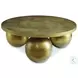 Trinity Antique Brass Cocktail Table