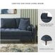 Bixler Navy Corner Chaise