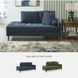 Bixler Navy Corner Chaise