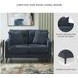 Bixler Navy Loveseat