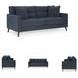 Bixler Navy Sofa
