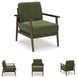 Bixler Olive Showood Accent Chair