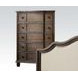 Baudouin Weathered Oak 5 Drawer Chest