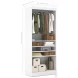 Pur White 36" Open Storage Unit