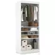Pur White 36" Open Storage Unit