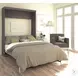 Pur Bark Grey 65" Queen Murphy Bed
