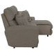 McPherson Buff and Winter 3 Piece Modular Power Reclining RAF Chaise Sectional with USB Charging