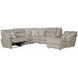 McPherson Buff and Winter 6 Piece Modular Power Reclining Sectional with USB Charging