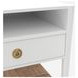Cleo Coconut Milk 1 Drawer Nightstand