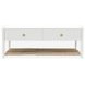 Cleo White Rectangular Coffee Table