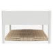 Cleo White Rectangular Coffee Table