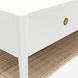 Cleo White Rectangular Coffee Table