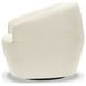 Natalie White Upholstered Swivel Chair