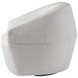 Natalie Ivory Upholstered Swivel Chair