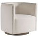 Ingrid Ivory Upholstered Swivel Chair