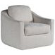Liz Ivory Upholstered Swivel Chair