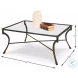 Camargues Black Square Cocktail Table