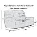 Gill Putty 80" Reclining Sofa