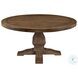Kensington Walnut Round Solid Pine Dining Table