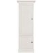 Structures White 2 Door Single Display Cabinet