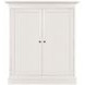 Structures White 2 Door Double Display Cabinet