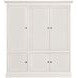 Structures White 81" Display Cabinet with 6 Doors