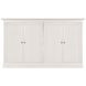Structures Quad White 106" Display Cabinet with 4 Doors