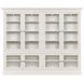 Structures Quad White 8 Door Display Cabinet