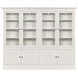 Structures Quad White 8 Door Display Cabinet