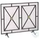 26796 Gray Paneled Firescreen