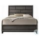 Valdemar Weathered Gray King Panel Bed