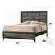 Valdemar Weathered Gray King Panel Bed