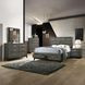 Valdemar Weathered Gray King Storage Panel Bed
