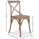 Tuileries Tan Side Chair