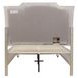 Kaitlyn Gray and Champagne Upholstered Storage Panel Bedroom Set with LED