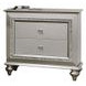Kaitlyn Champagne 2 Drawer Nightstand