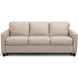 Verona Savino Taupe Leather Queen Sleeper Sofa