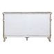 Gorsedd Beige and Golden Ivory 6 Drawer Marble Top Dresser