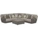 Rendezvous Slate and Umber 6 Piece Sectional