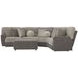 Rendezvous Slate and Umber 6 Piece Sectional