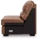 Whitlock Caramel 3 Piece Modular LAF Sectional